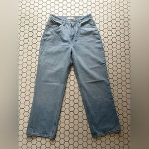 Abercrombie & Fitch High Rise Loose Jean curve love